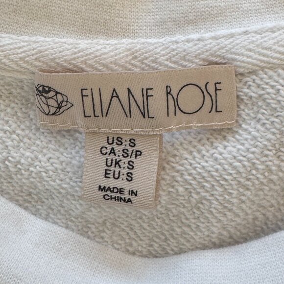 Eyelet-sleeve Sweatshirt - Picture 3 of 11